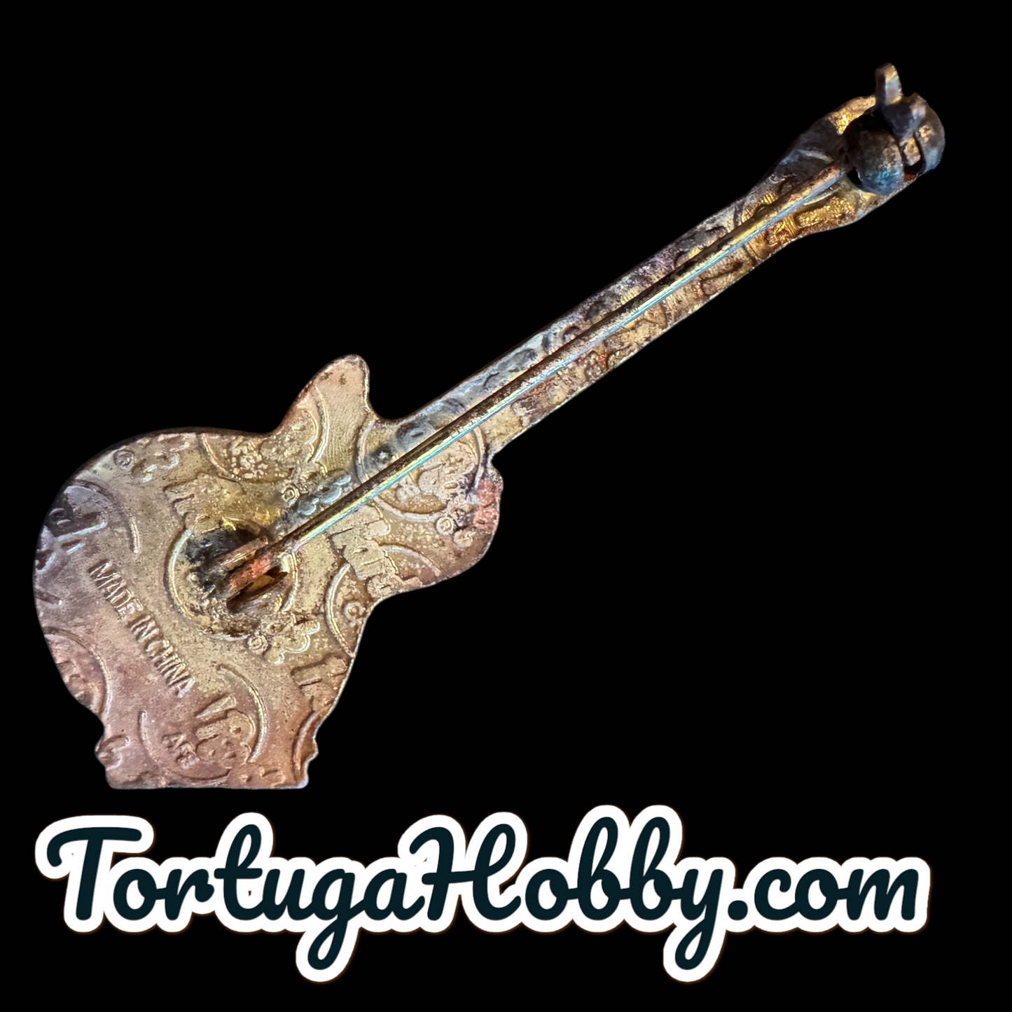 1991 - Hard Rock Cafe - Paris - Guitar Shaped Collectible Souvenir Pin