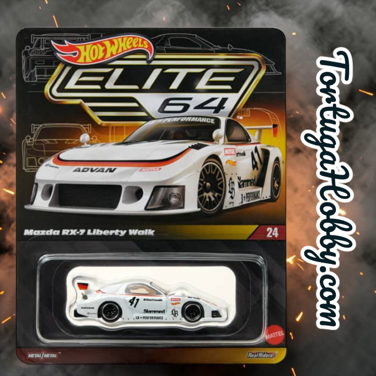 2026 - Hot Wheels - Elite 64 - Liberty Walk Mazda RX-7