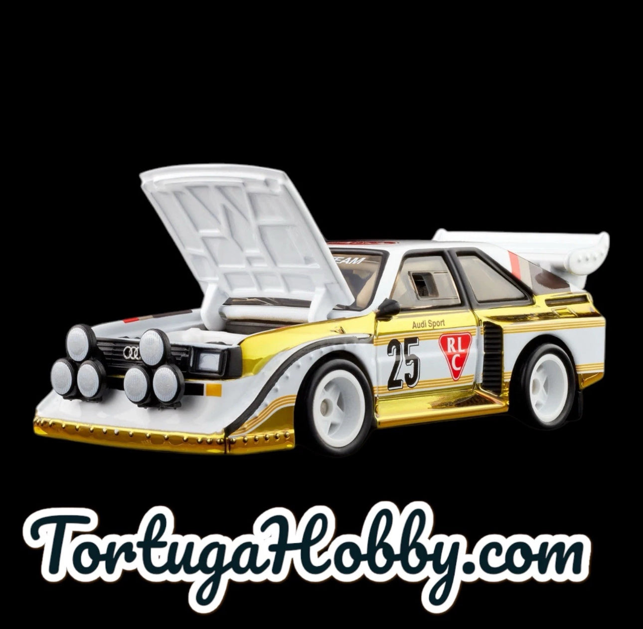 2024 - Redline Club Hot Wheels Collectors 1985 Audi Sport Quattro S1 Yellow