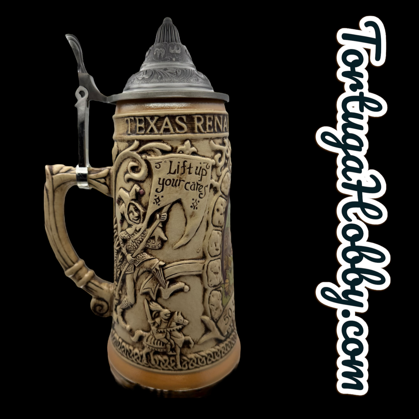 2024 Texas Renaissance Festival Tankard With Pewter Lid. - Real Musgrave