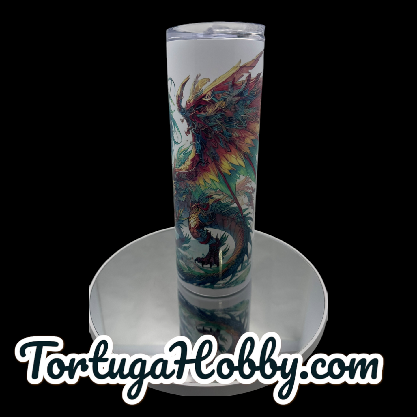 Tumblers - Tolkeins Dragon - Thin Stainless Steel 20oz Tumbler