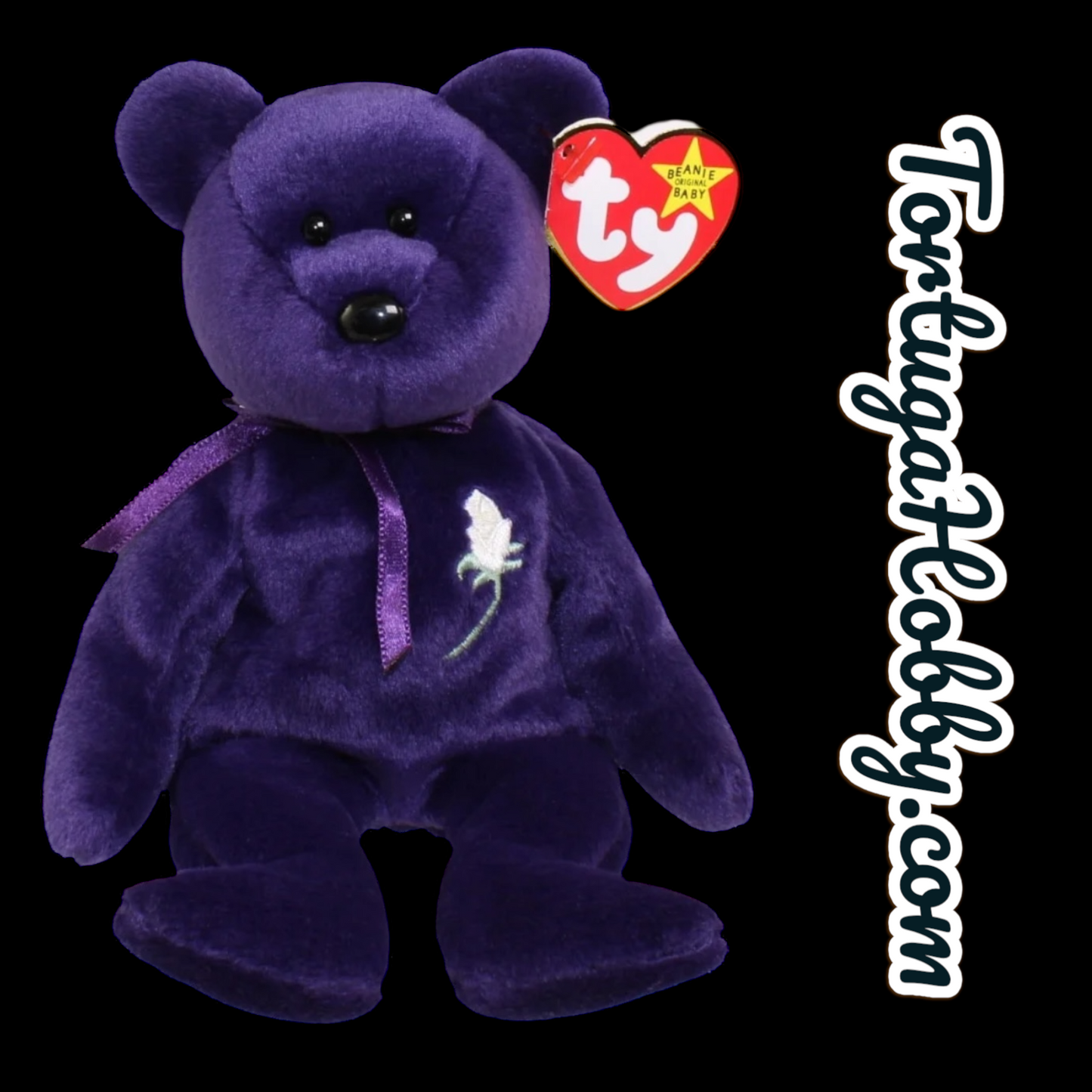 1997 - Princess Diana Portraits, Stamp Collection With Princess Beanie Baby.