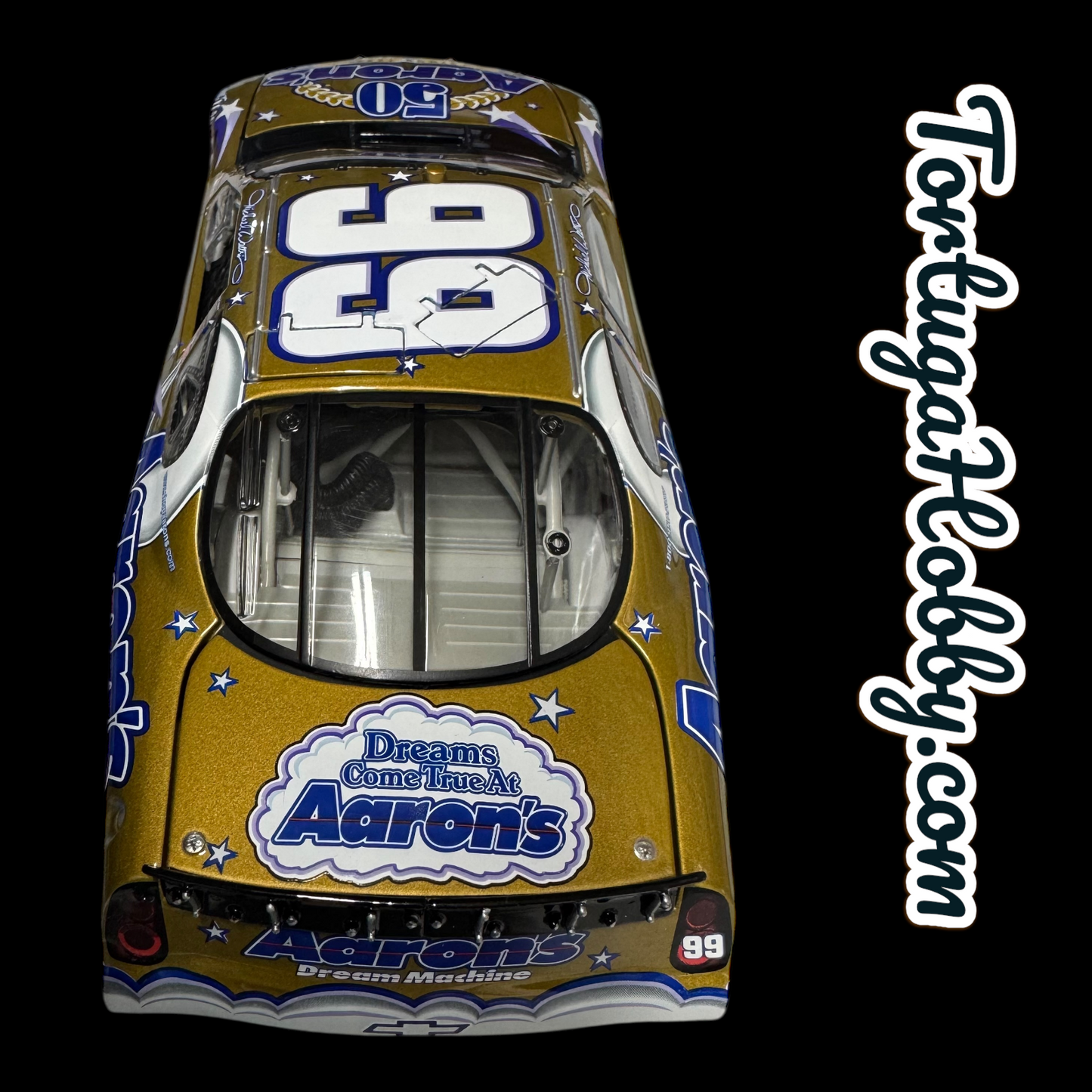 Action Racing NASCAR #99 Michael Waltrip Limited Edition Aaron’s 1:24 Scale