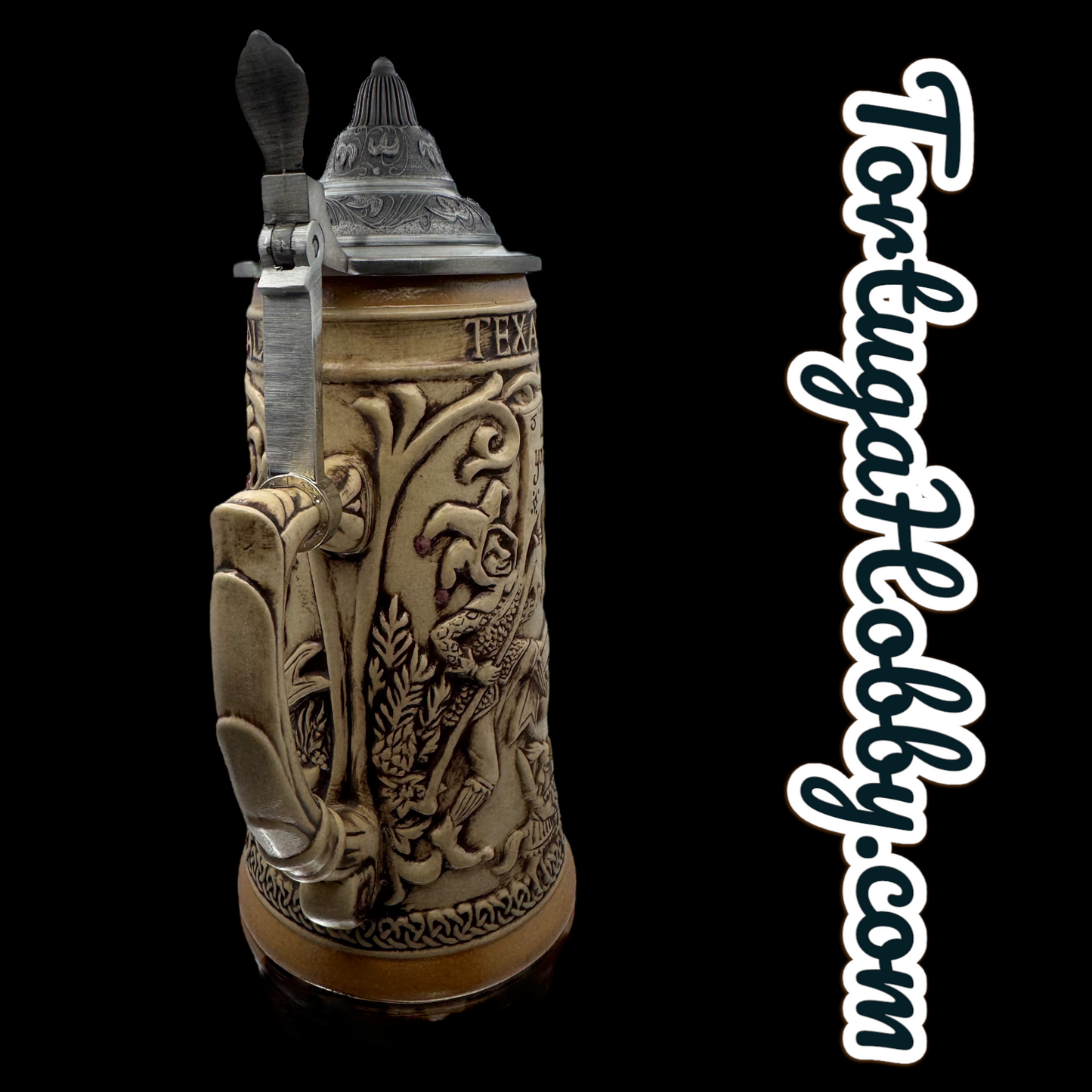 2024 Texas Renaissance Festival Tankard With Pewter Lid. - Real Musgrave