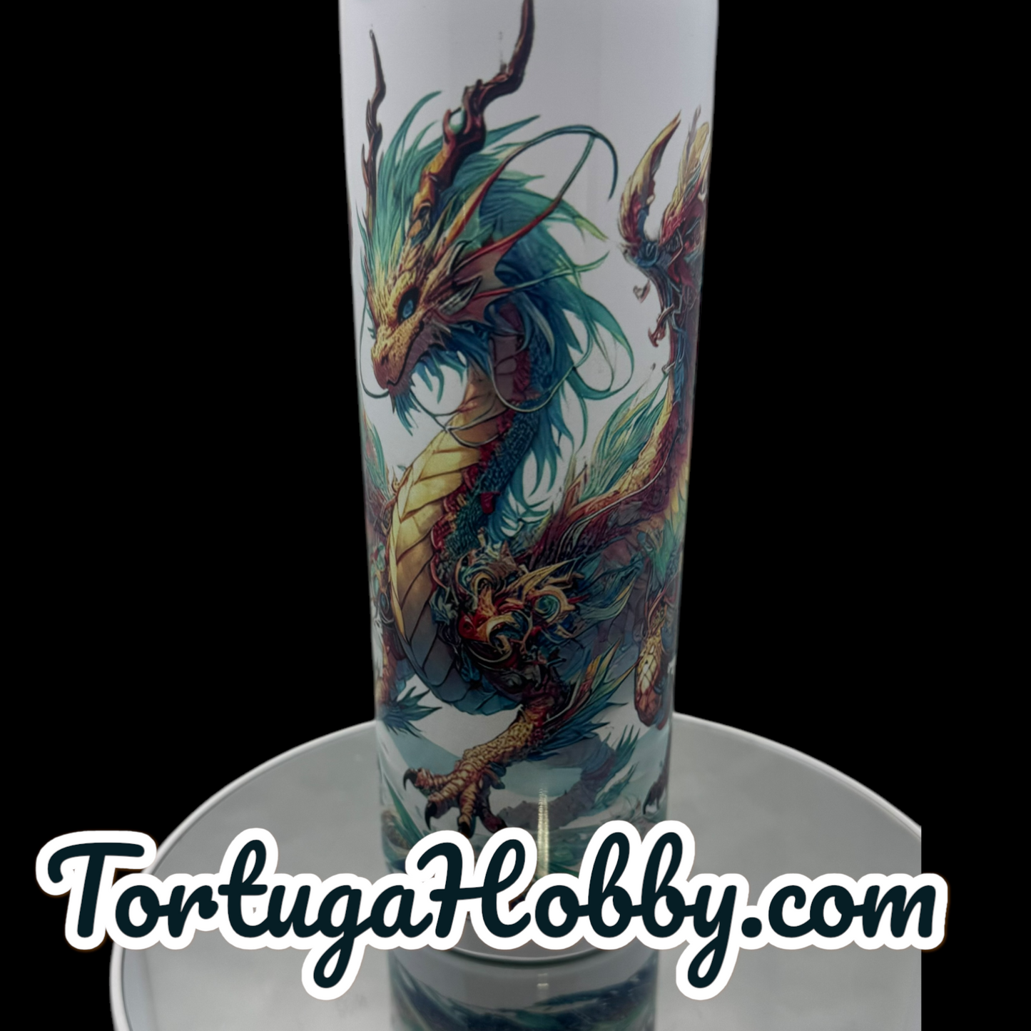 Tumblers - Tolkeins Dragon - Thin Stainless Steel 20oz Tumbler