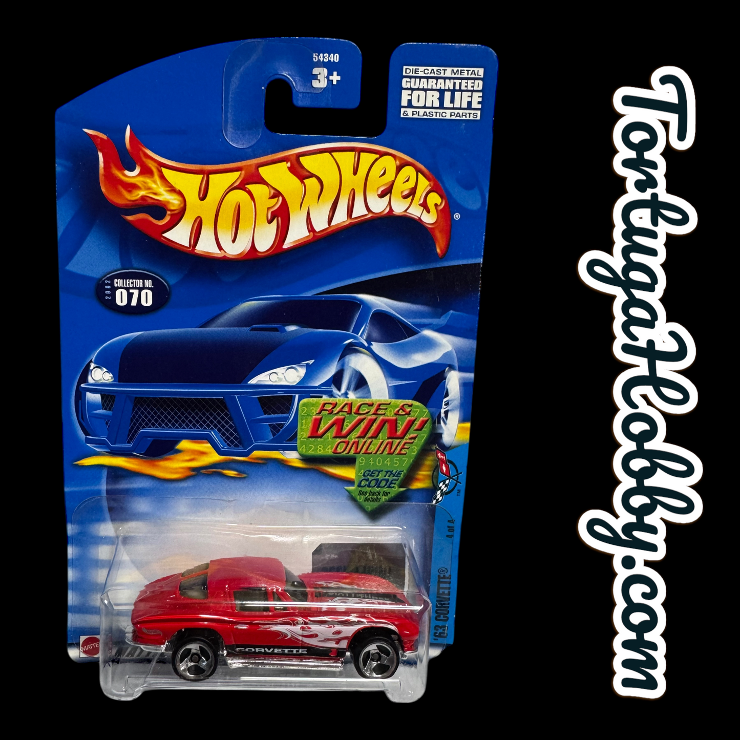2001 - Hot Wheels - 4 Car Set - Corvette Series