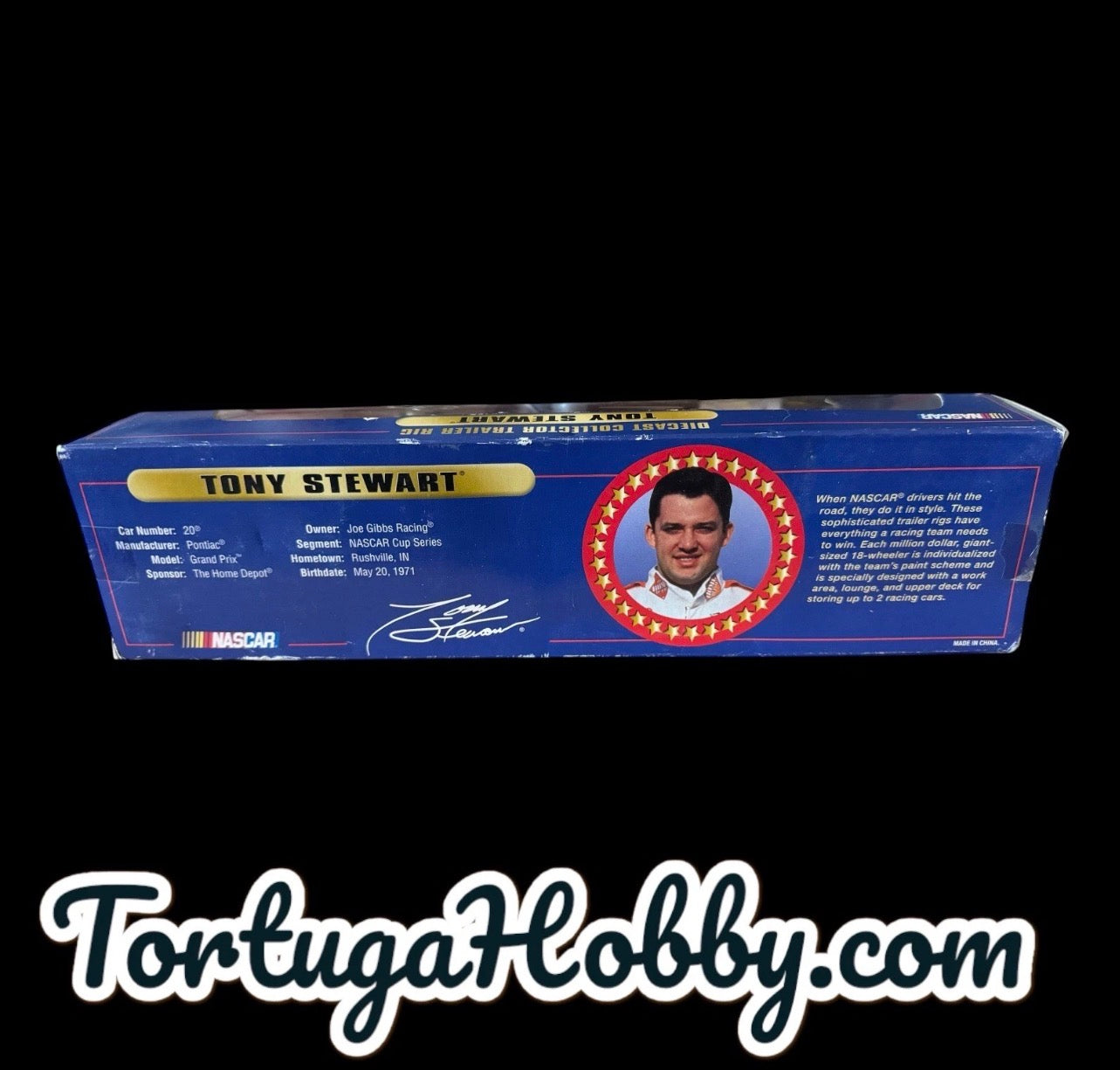 2000 WINNERS CIRCLE 1/64 #20 TONY STEWART DIECAST NASCAR TRAILER TRUCK RIG
