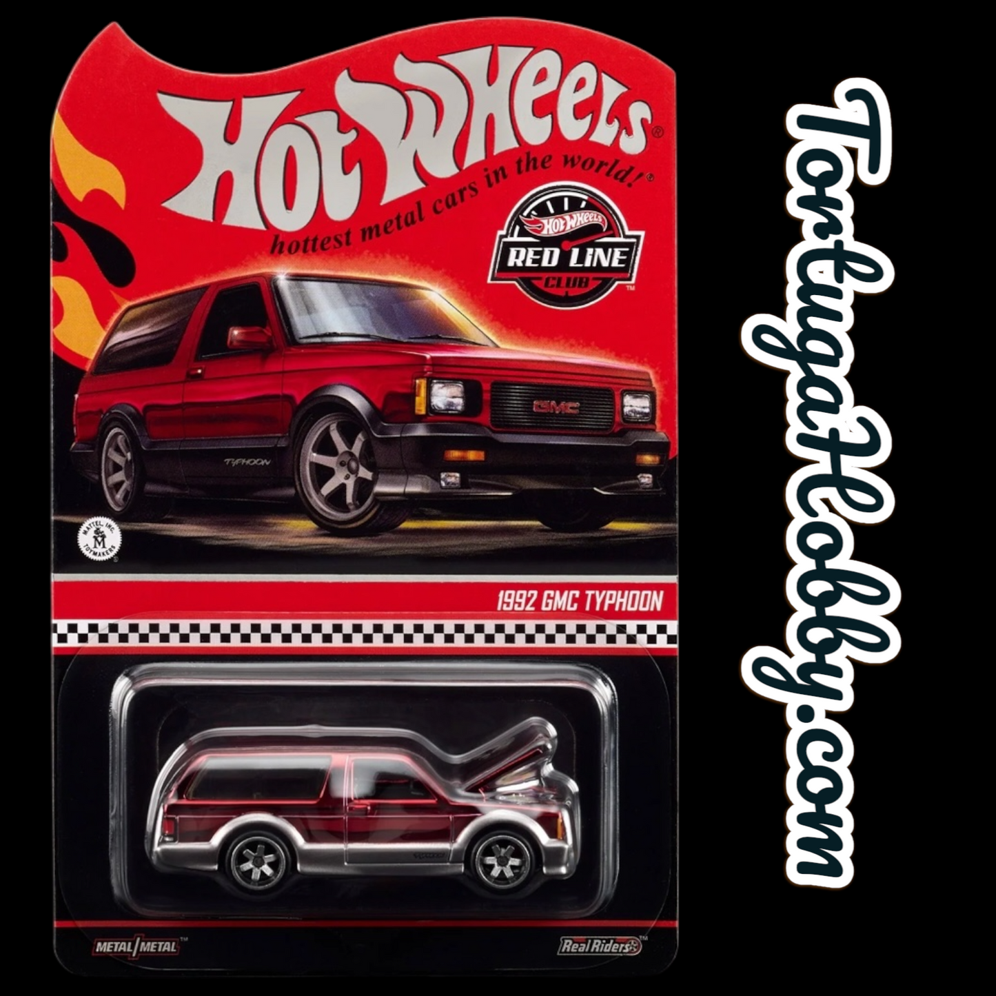 2025 - Hot Wheels - RLC 1992 GMC Typhoon Red - REDLINE Club Exclusive