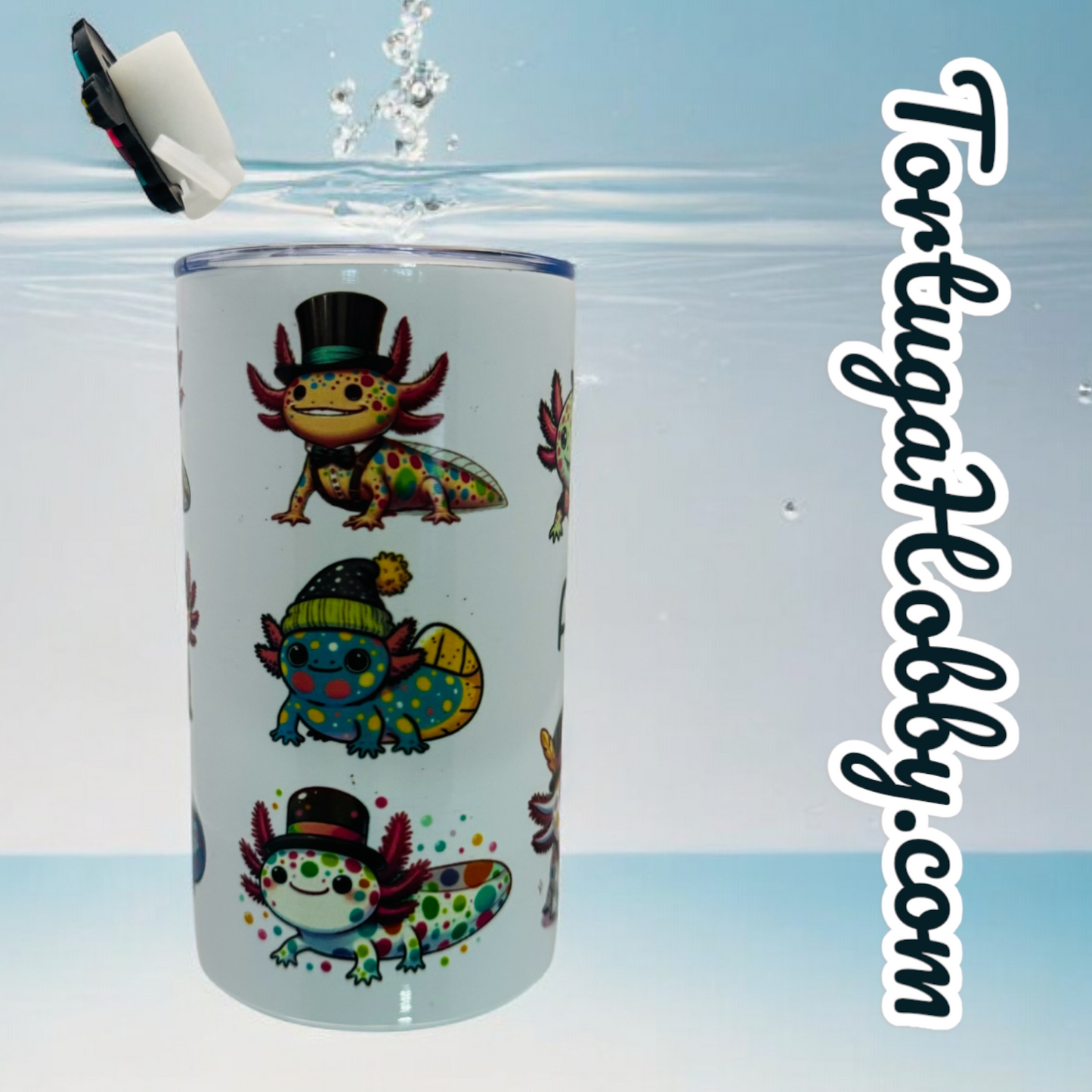 Tumblers - Axolotl Collection - Thin Stainless Steel 20oz Tumbler