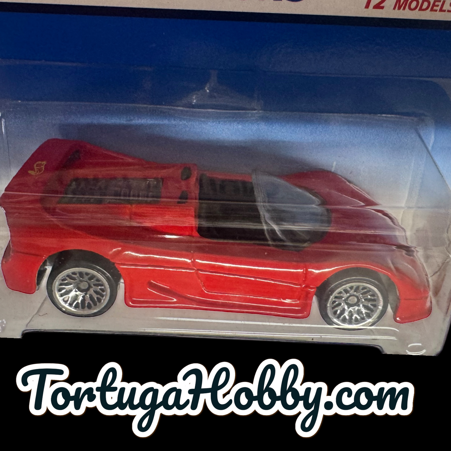 1996 - Hot Wheels Red Ferrari F50 1996 First Editions #12 of 12 Collector #377
