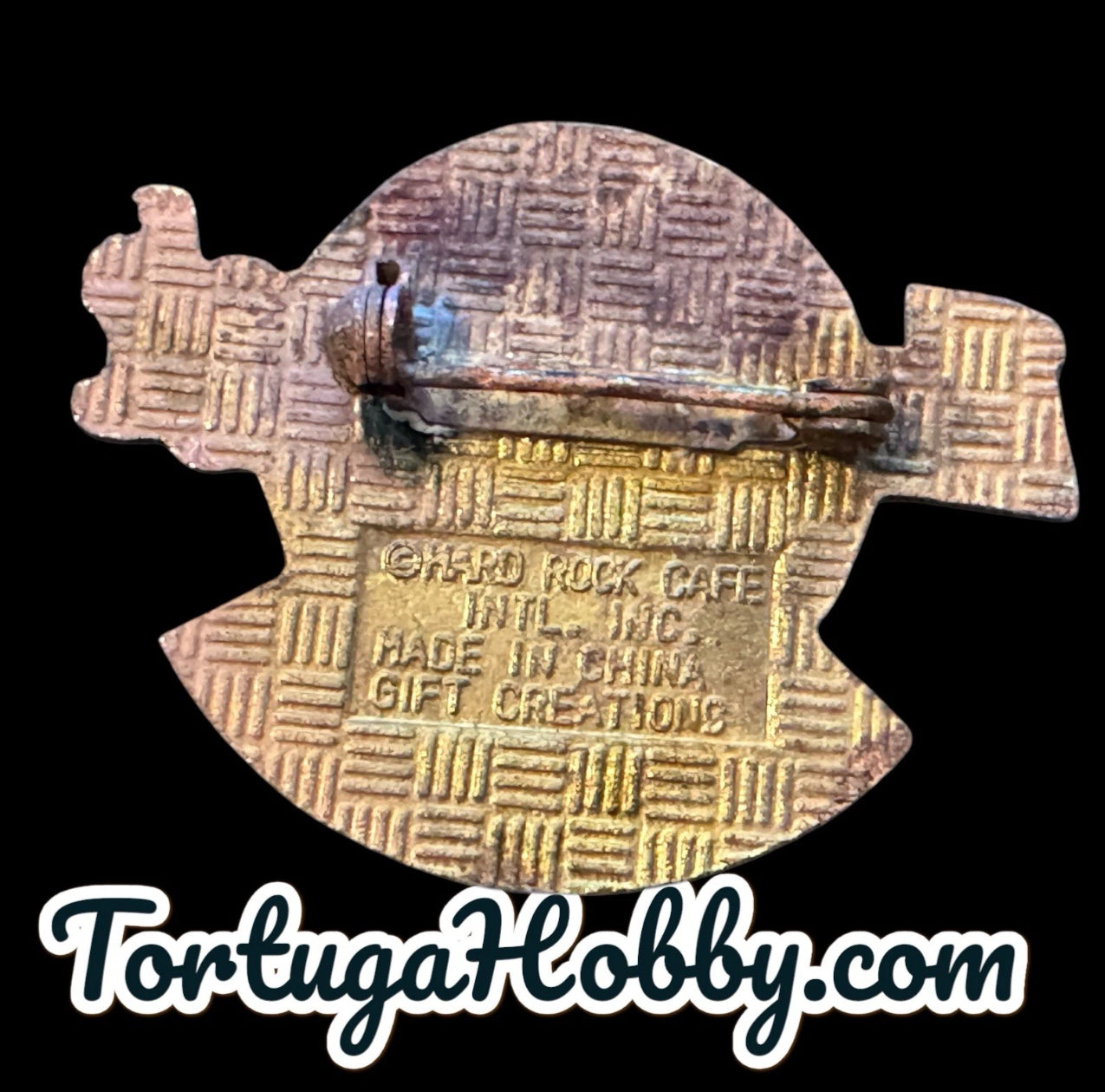 1983 - Hard Rock Cafe - Tokyo - Classic Yellow HRC Logo Pin