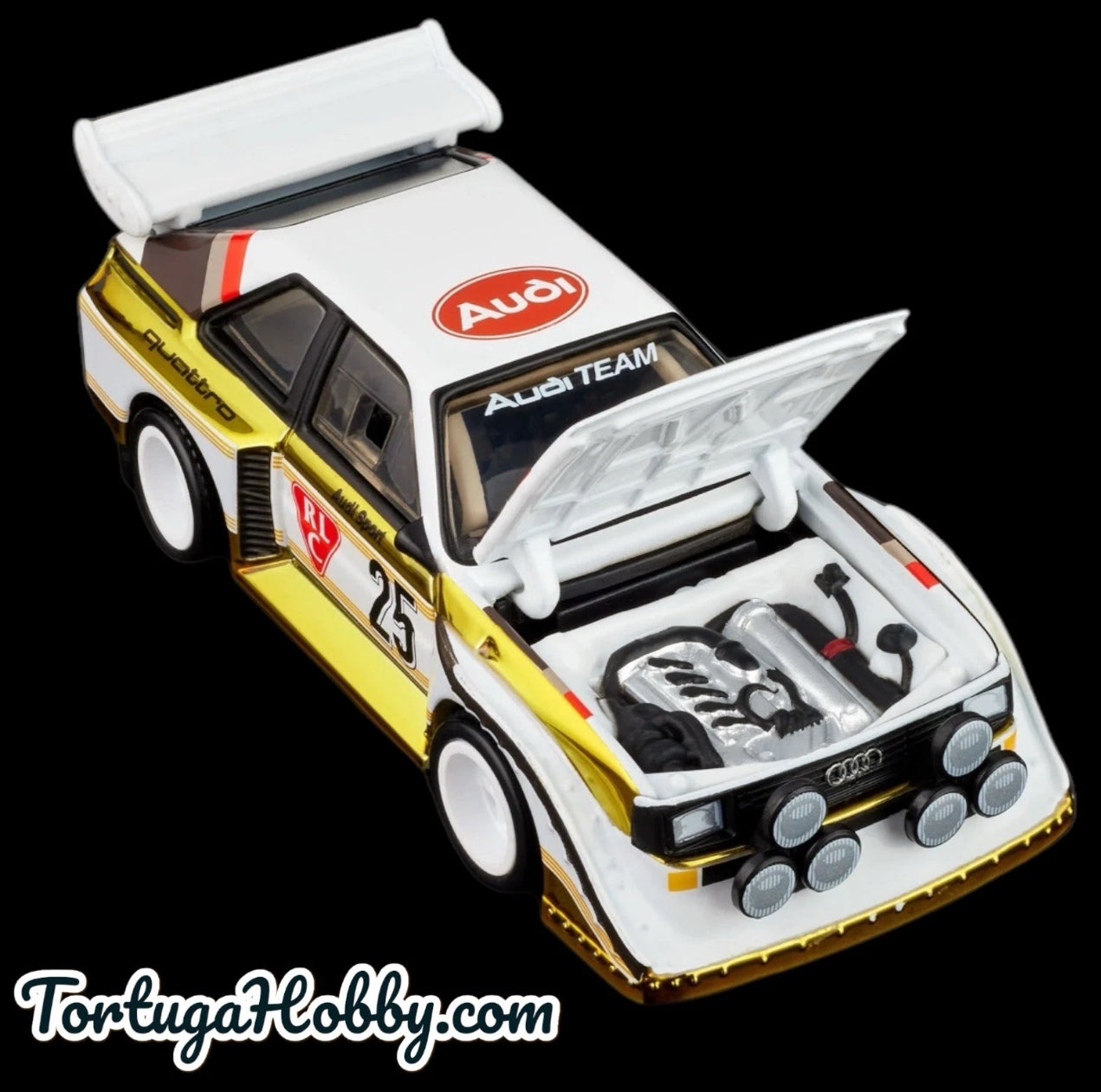 2024 - Redline Club Hot Wheels Collectors 1985 Audi Sport Quattro S1 Yellow