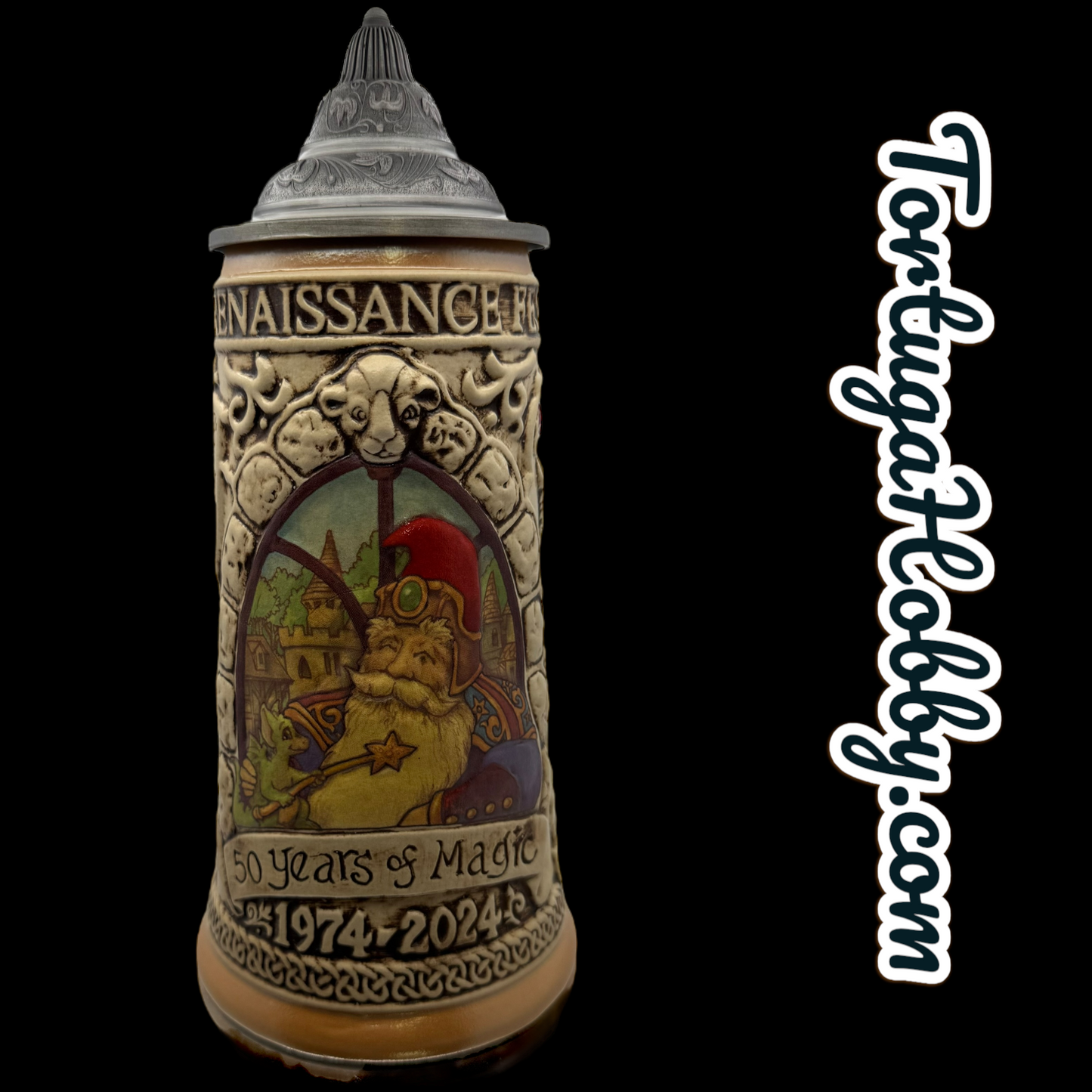 2024 Texas Renaissance Festival Tankard With Pewter Lid. - Real Musgrave