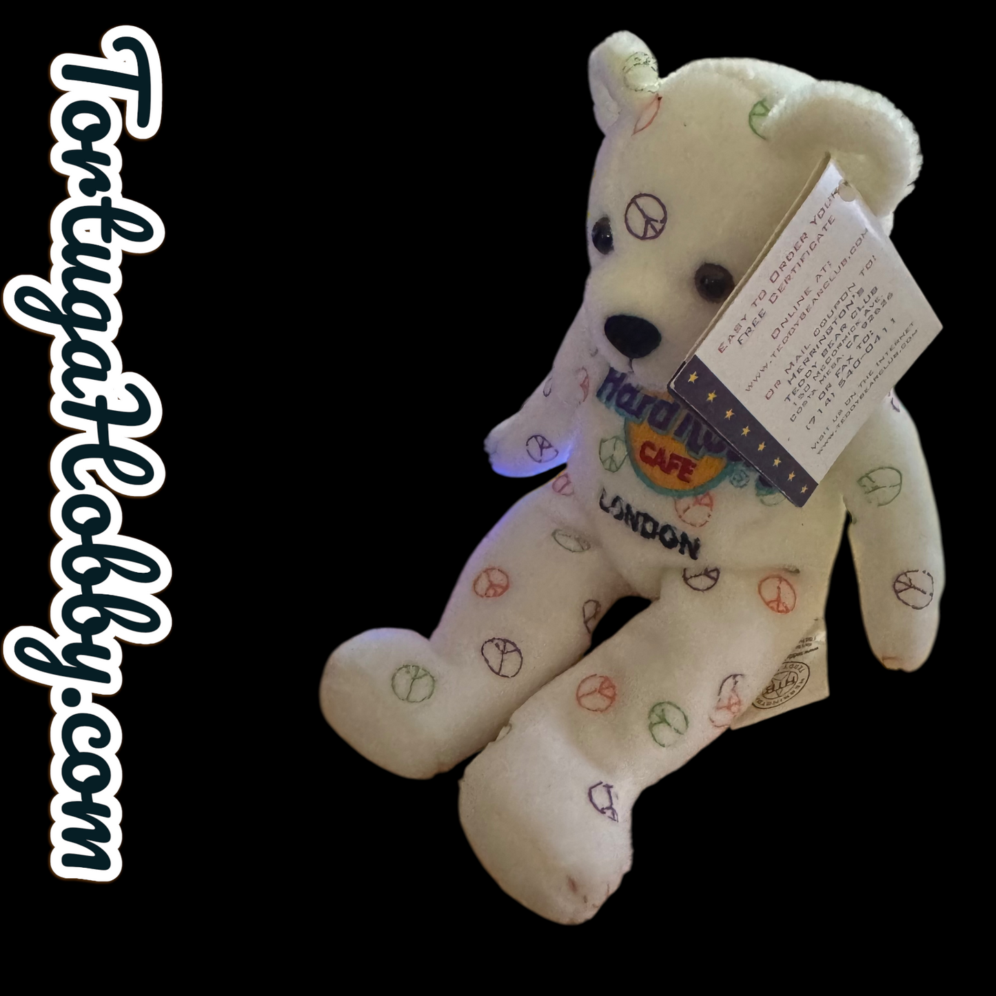 2003 - Hard Rock Café Bear - London - Peace Bears - Herrington Bear
