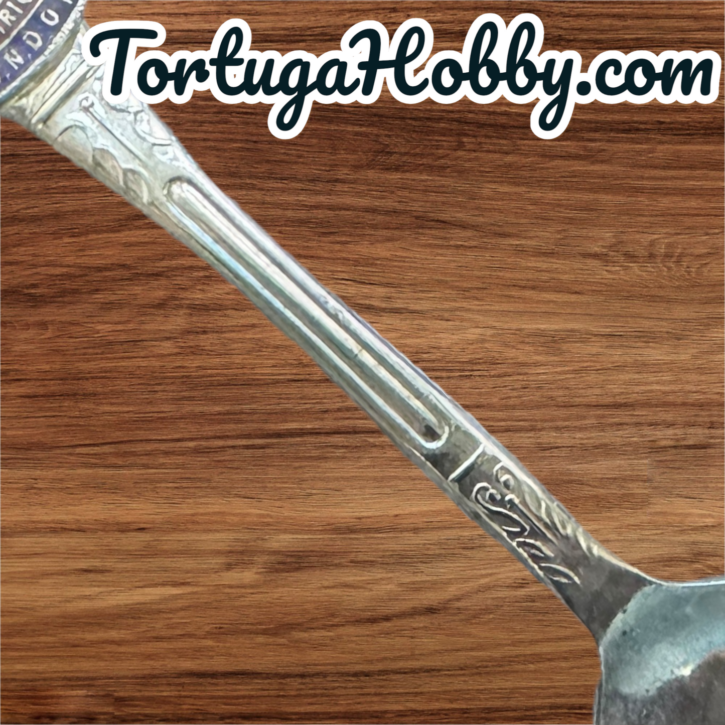 1972 - London Coat Of Arms "Domine Dirige Nos" - Souvenir Spoon