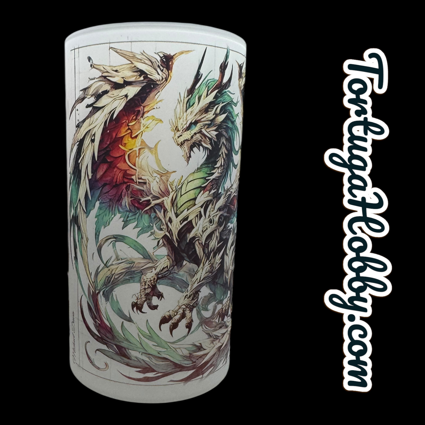 Dungeon Masters Artisan Glass Mug Role-Players Perfect Gift - Exclusive Art Work