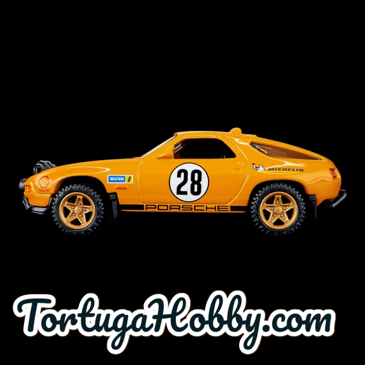 Hot Wheels Porsche 928 Safari Orange Elite 64