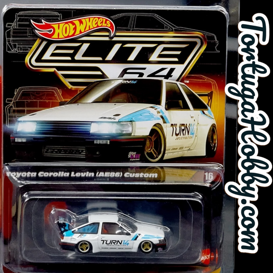 Hot Wheels -  Elite 64 - Toyota Corolla Levin AE86 Custom