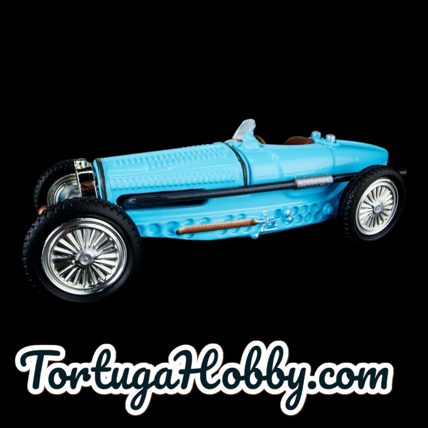 Hot Wheels Elite 64 Bugatti Type 59 Blue