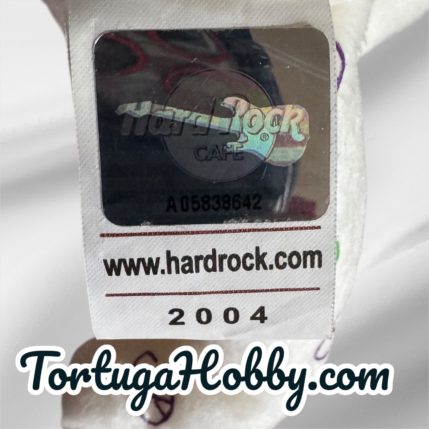2004 - Hard Rock Café Honolulu Peace Sign Beard - Herrington Teddy Bears