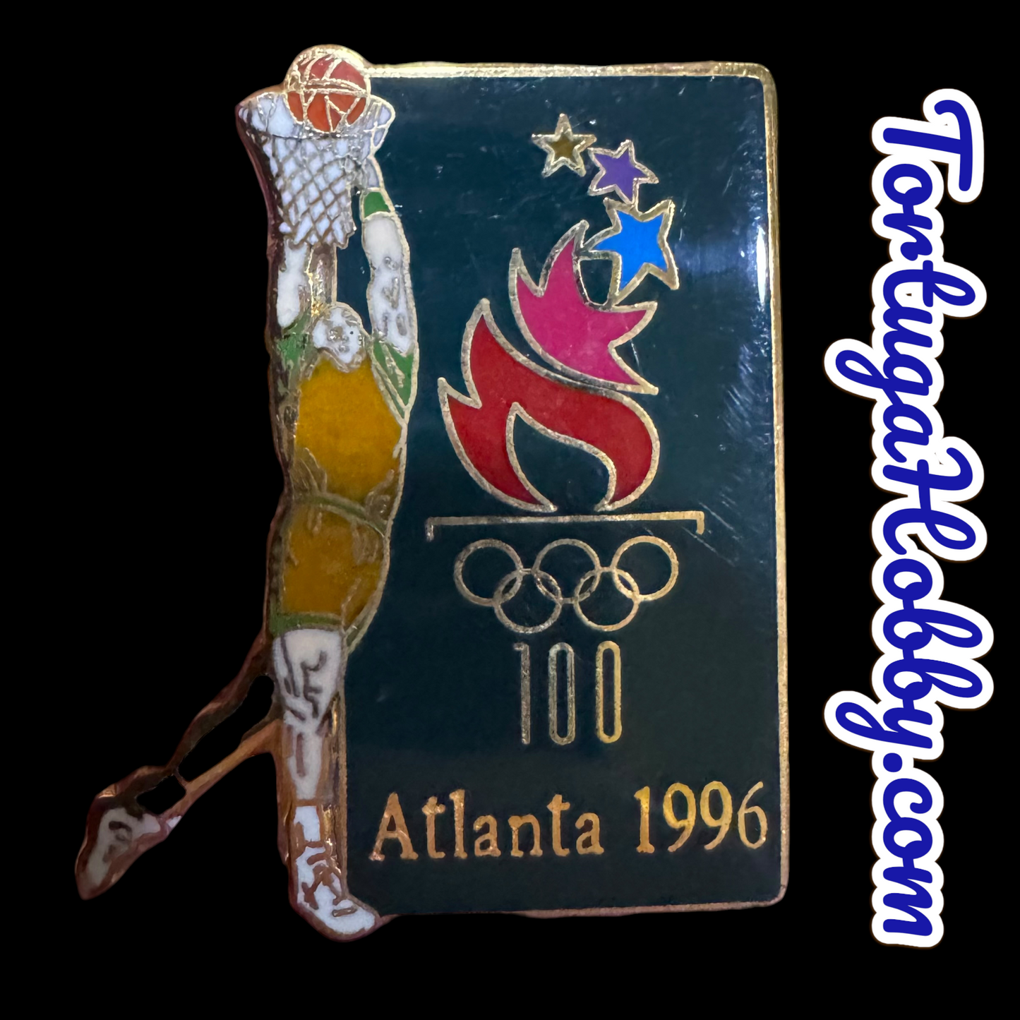 1996 Atlanta Centennial Official Olympic Three Pin Set