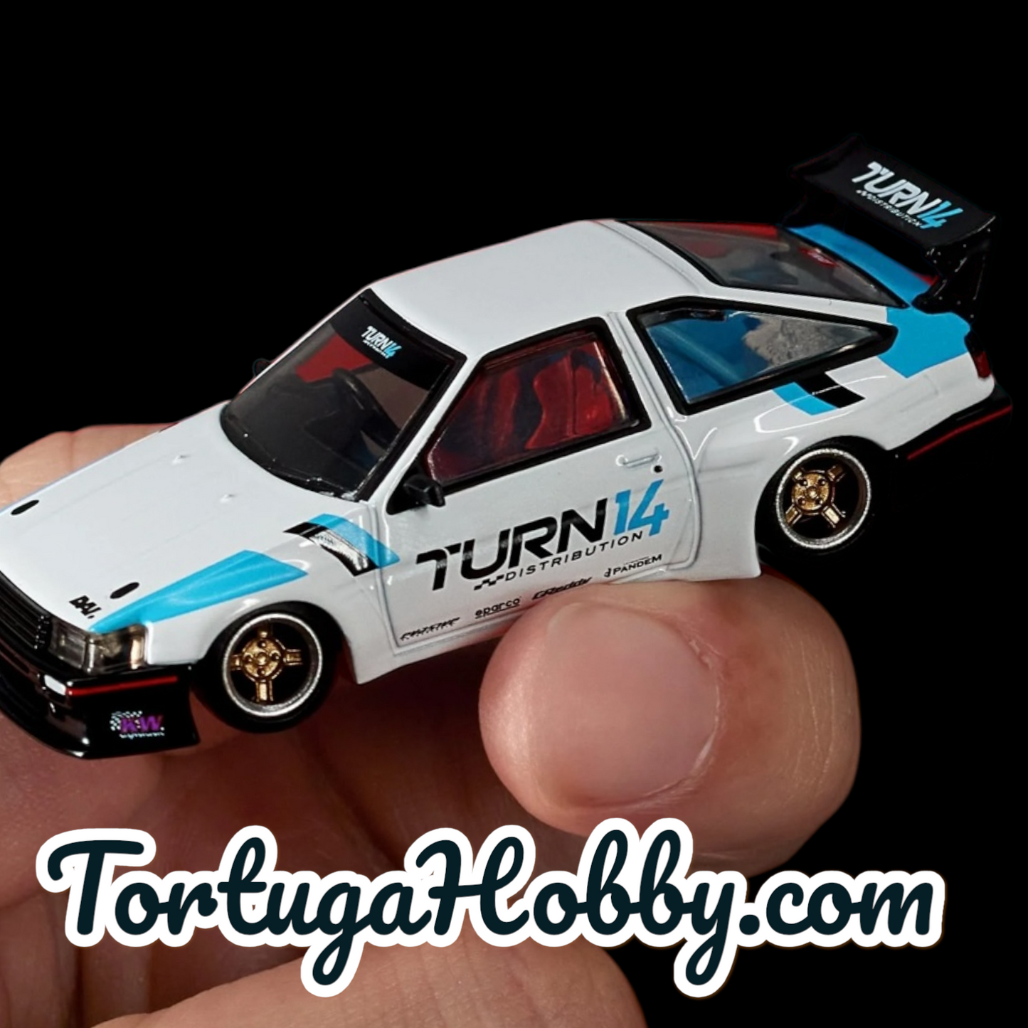 Hot Wheels - Elite 64 - Toyota Corolla Levin AE86 Custom