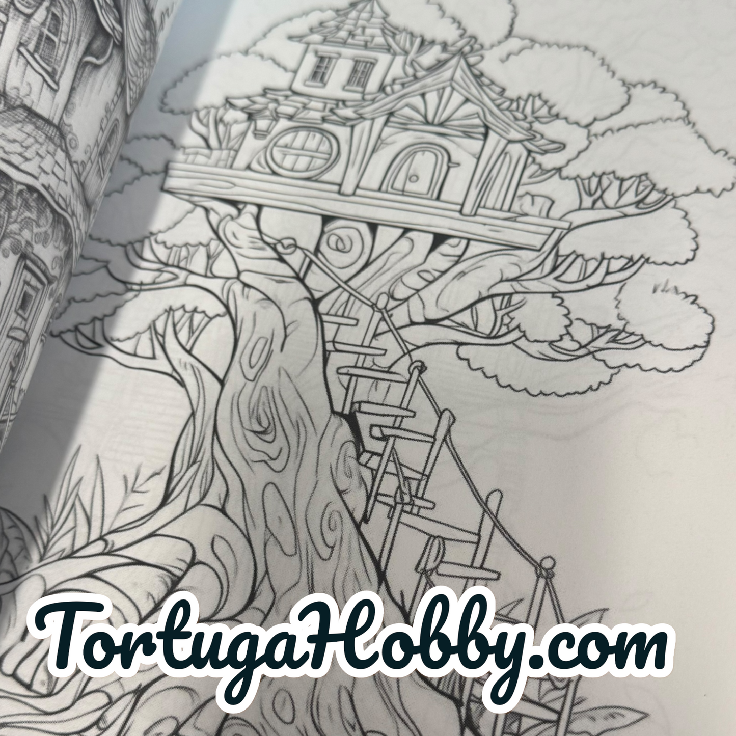 Coloring Book - Distant Fantasy Lands Coloring Book
