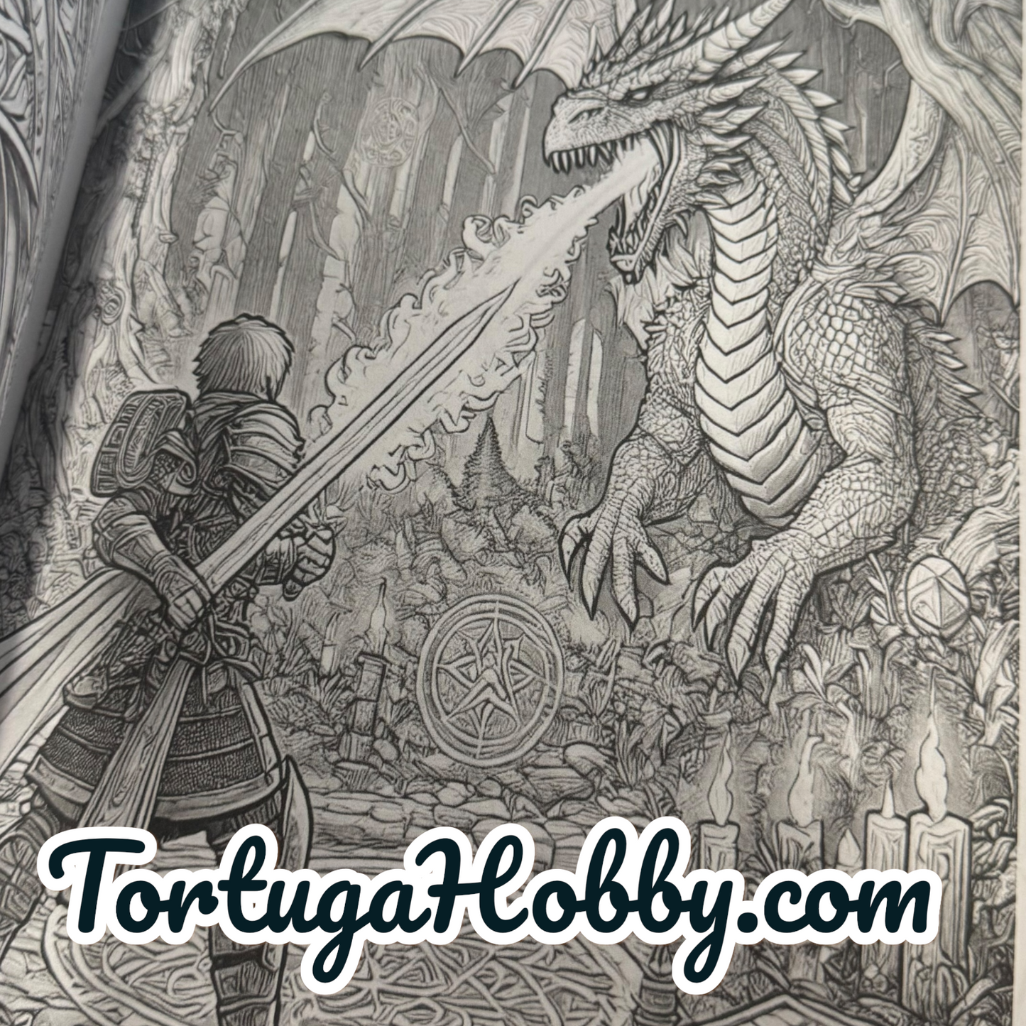 Dungeon Masters Coloring Book. 100+ Pages.