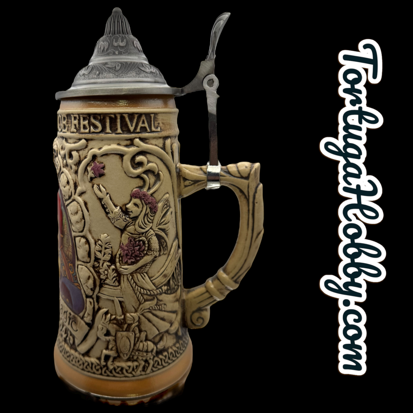 2024 Texas Renaissance Festival Tankard With Pewter Lid. - Real Musgrave