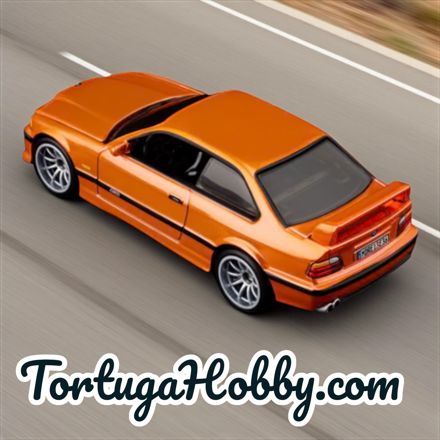 2025 - Hot Wheels - RLC 1995 BMW M3 LTW Bright Orange SPECTRA-FLAME - Redline