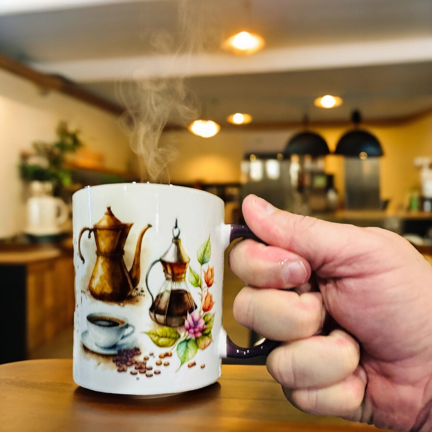 Mugs - Coffee Is Always a Good Idea Mug - Watercolor Artistic Cup