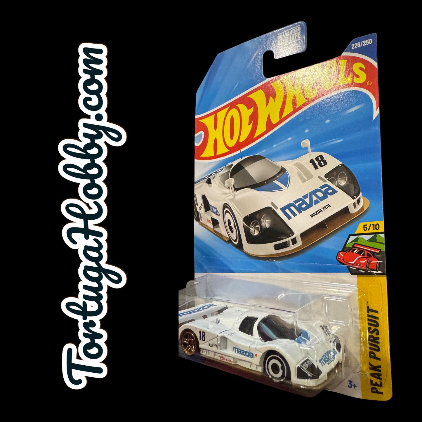 2025 - Hot Wheels - Mazda 787B White Blue and Gold - Mainline Case M
