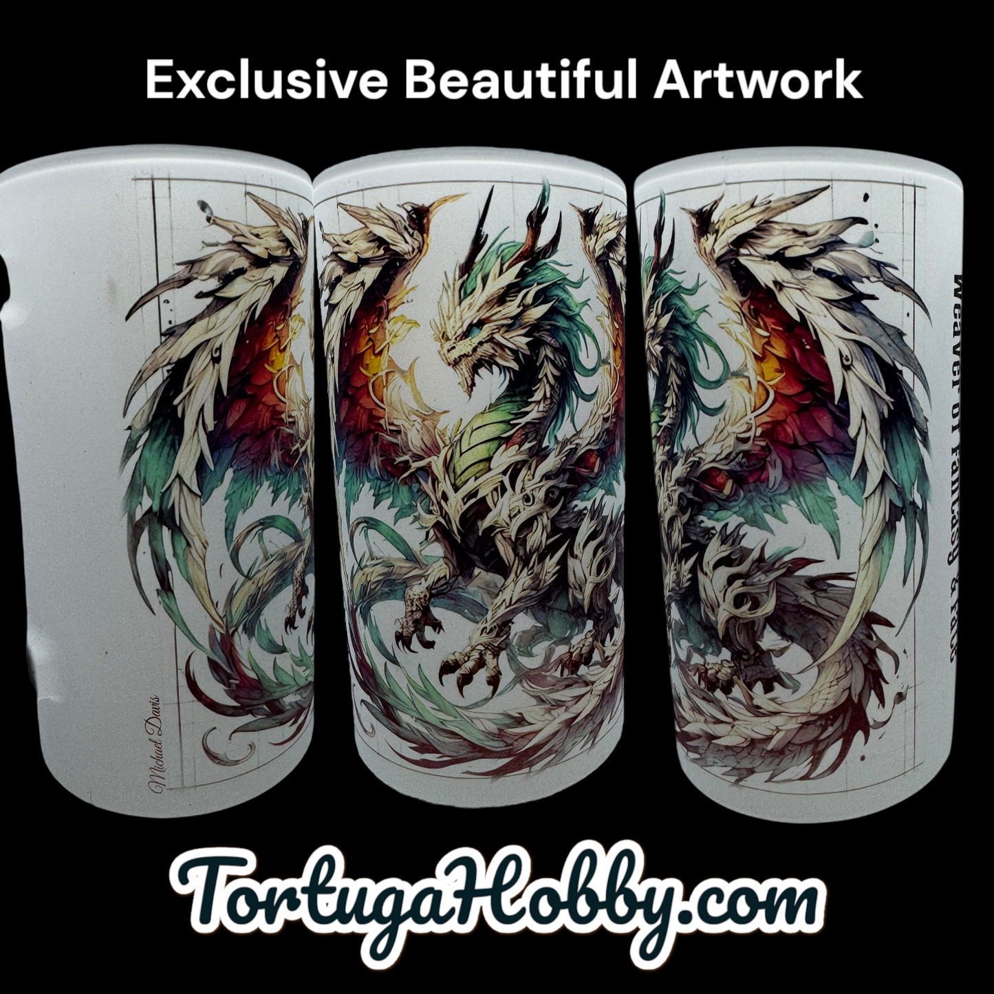 Dungeon Masters Artisan Glass Mug Role-Players Perfect Gift - Exclusive Art Work