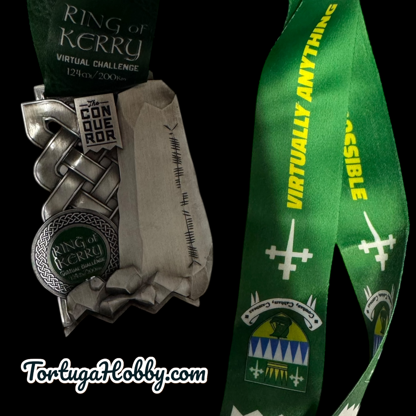 The Conqueror- Ring Of Kerry - High Quality Finishers Medal.