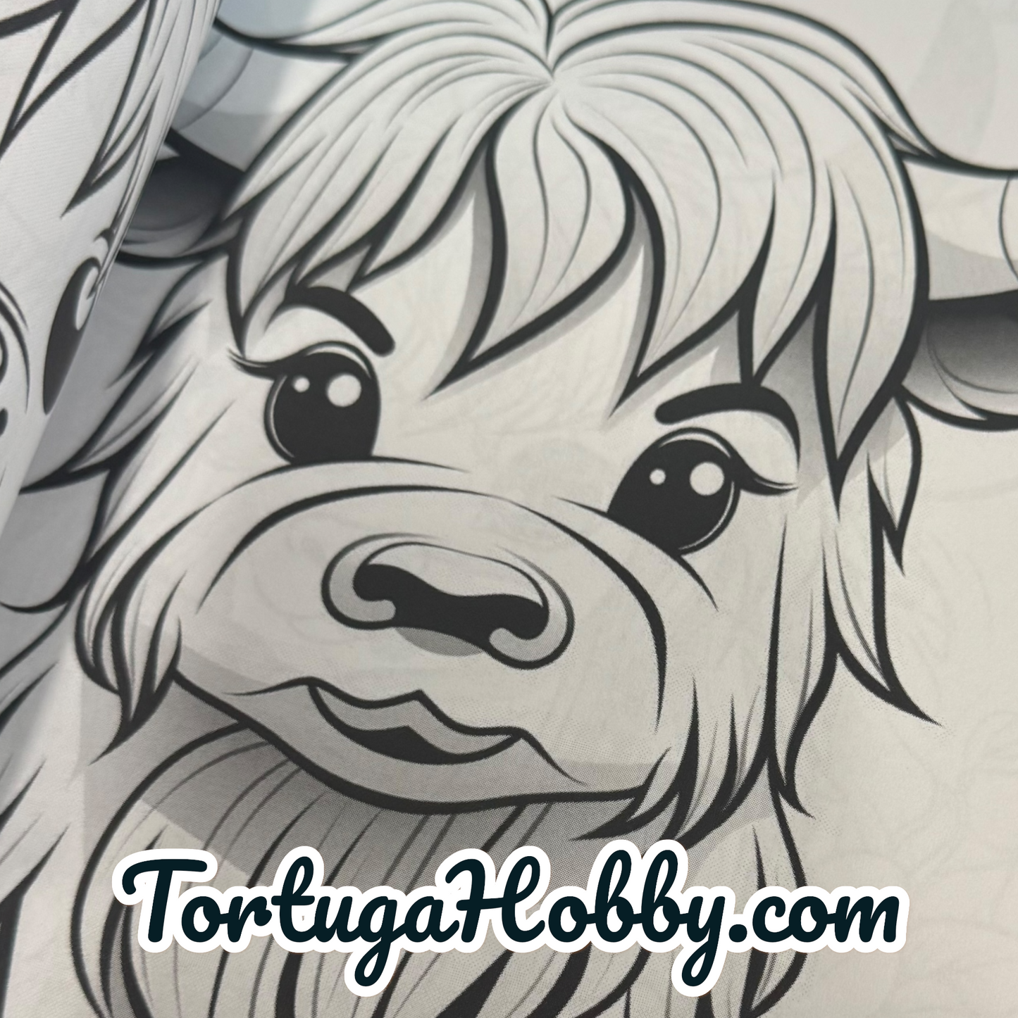 Adorable Kawaii Cows - Adult Coloring Book. 100+ Pages.