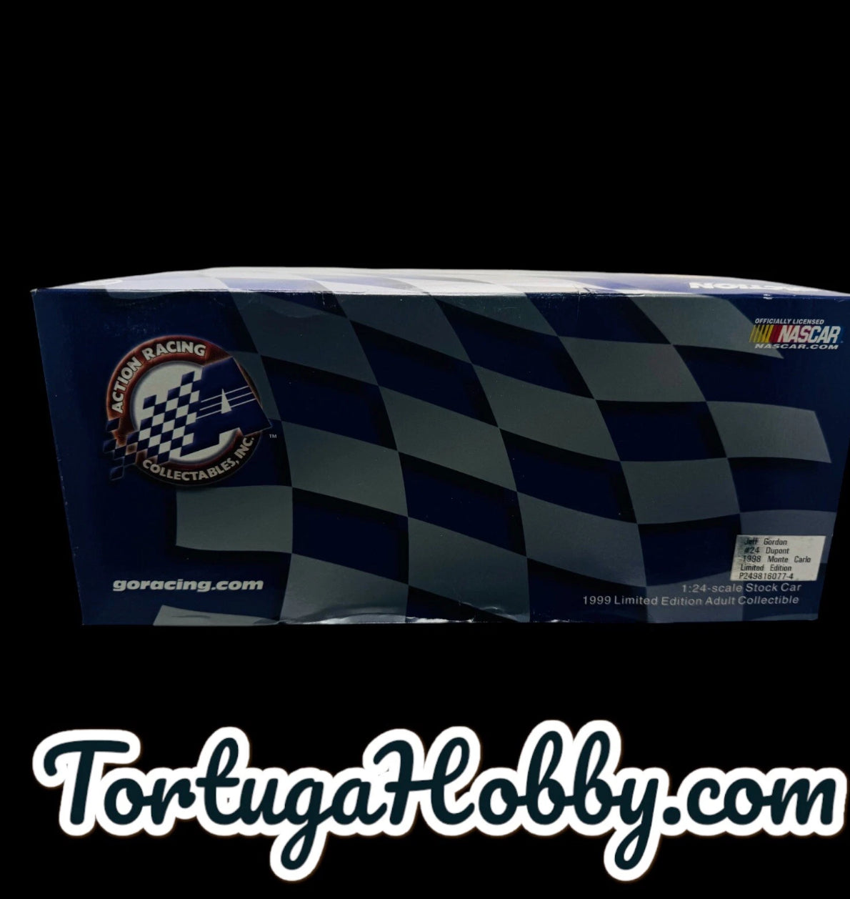1:24 ACTION 1998 #24 DUPONT 24K GOLD CHROME 3X TIME CHAMPION JEFF GORDON MIB