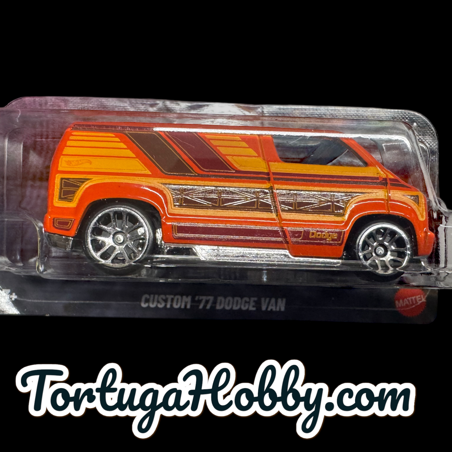 2024 - Hot Wheels Silver Series - Surfs Up - Custom 1977 Dodge VAN