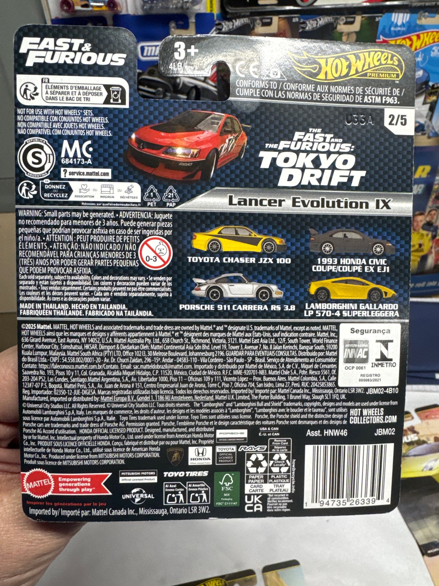2025 Hot Wheels - Fast & Furious - Lancer Evolution IX