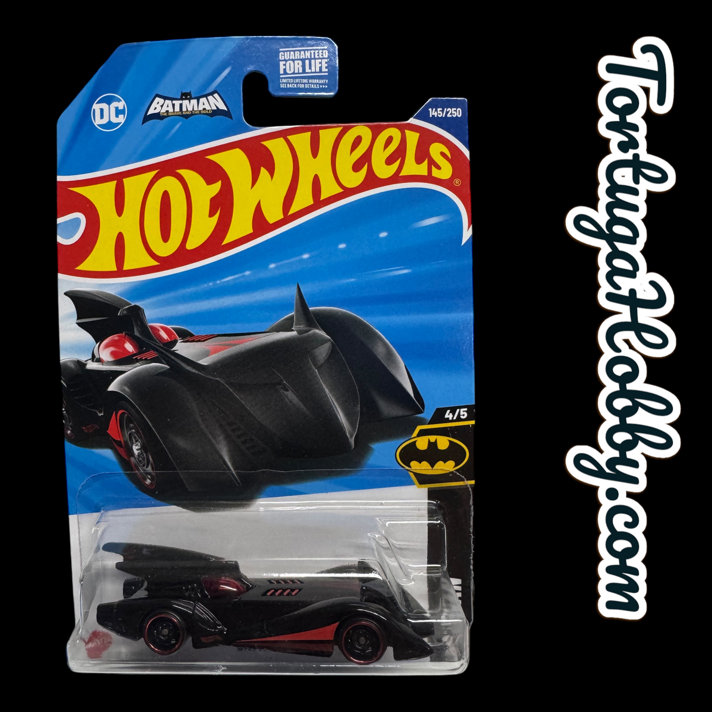 2021 & 2024 - Hot Wheels - Batmobile Mainlines - Set Of 4