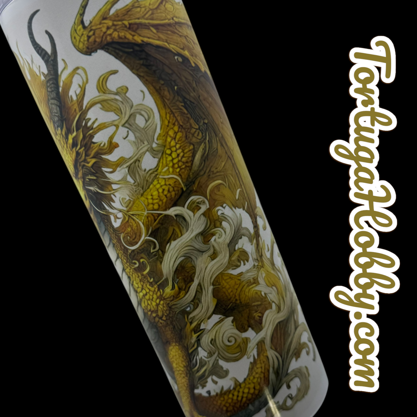 Golden Dragon 20oz Artisan Tumbler