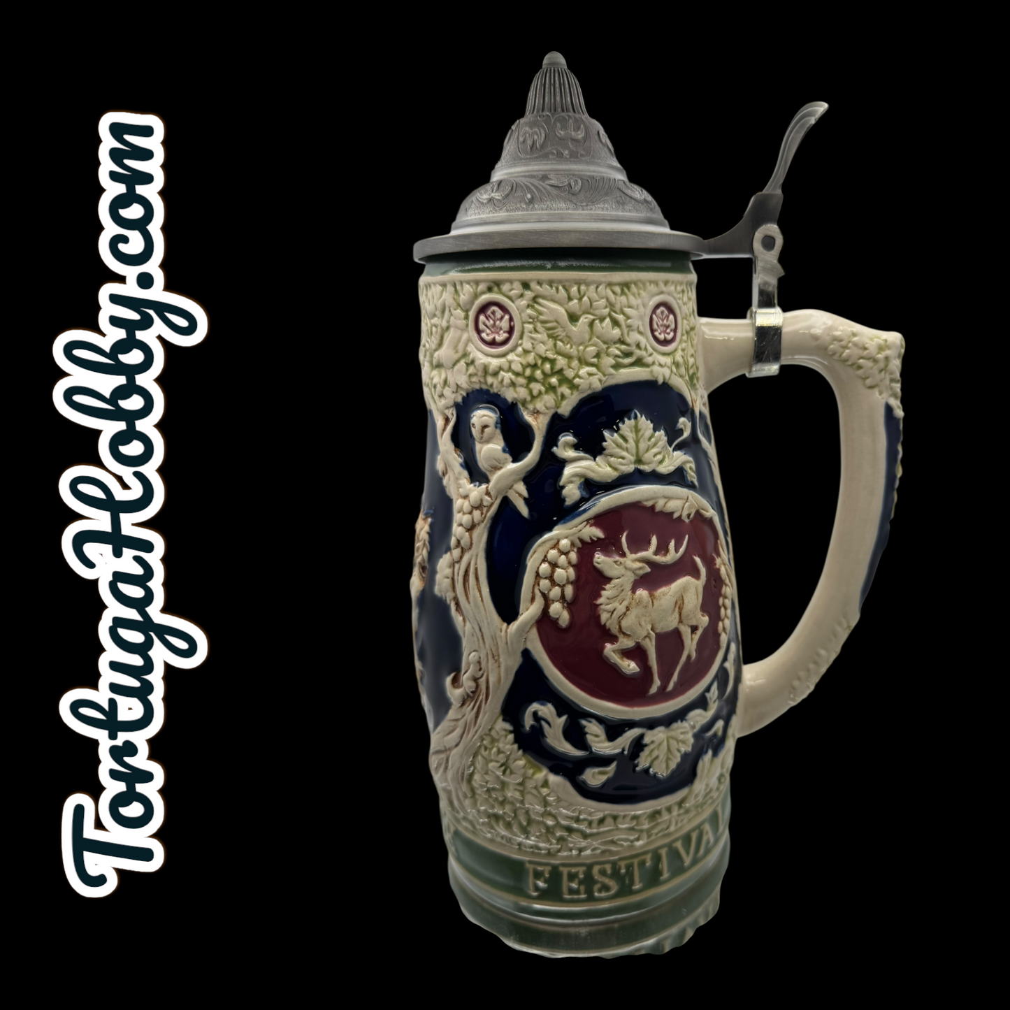 2021 Texas Renaissance Festival Tankard With Pewter Lid - Only 780