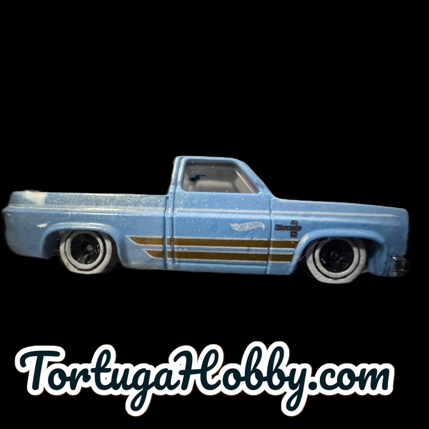 2025 Hot Wheels Light Blue '83 Chevy Silverado HW Hot Trucks 9/10