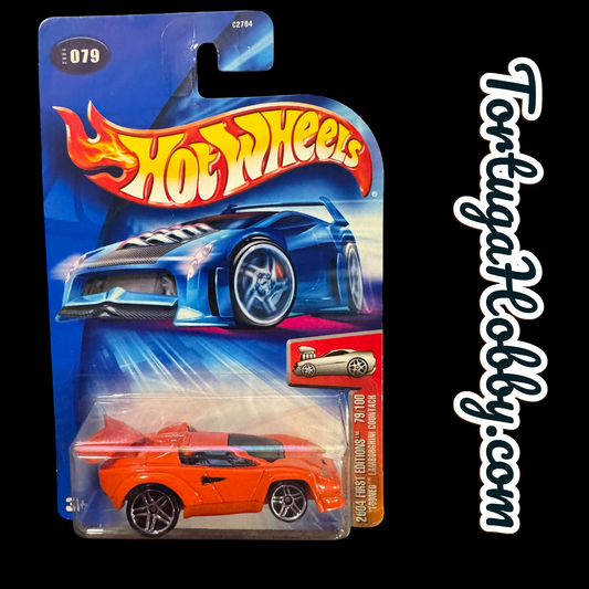 2004 - Hot Wheels - 2004 First Edition’s - Tooned Lamborghini Countach