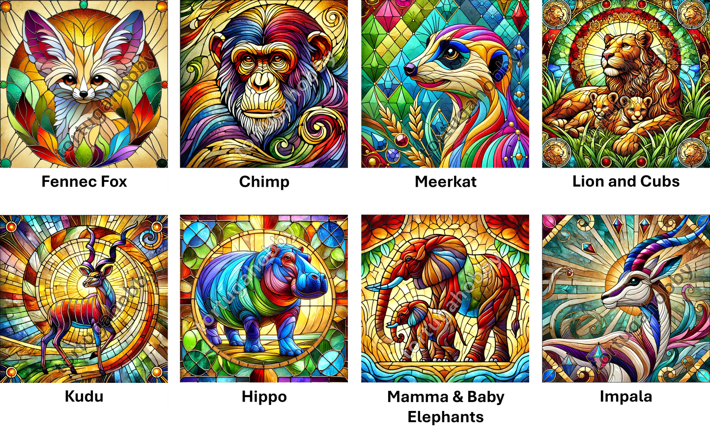 Coaster Set - The Safari Collection