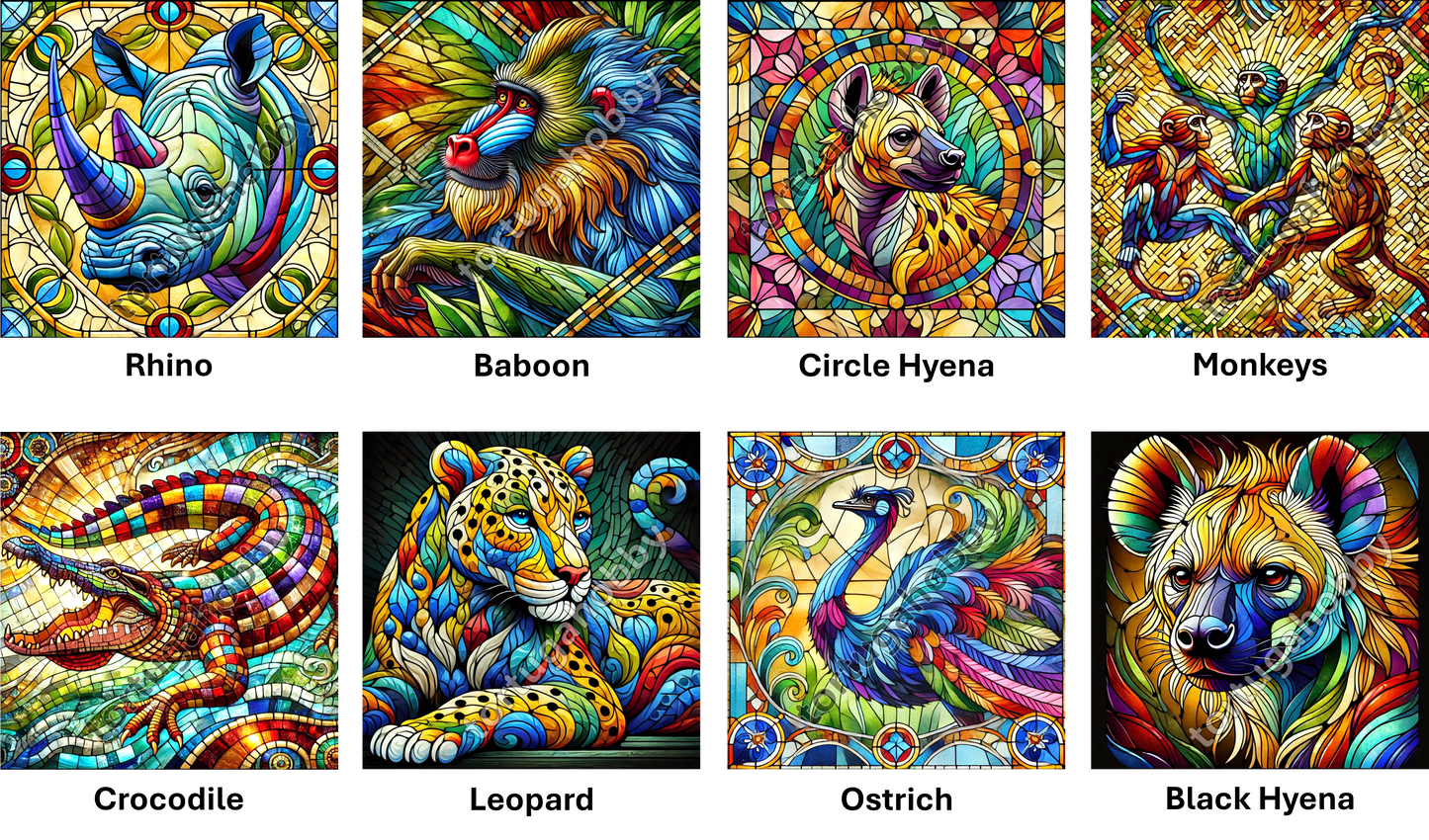 Coaster Set - The Safari Collection