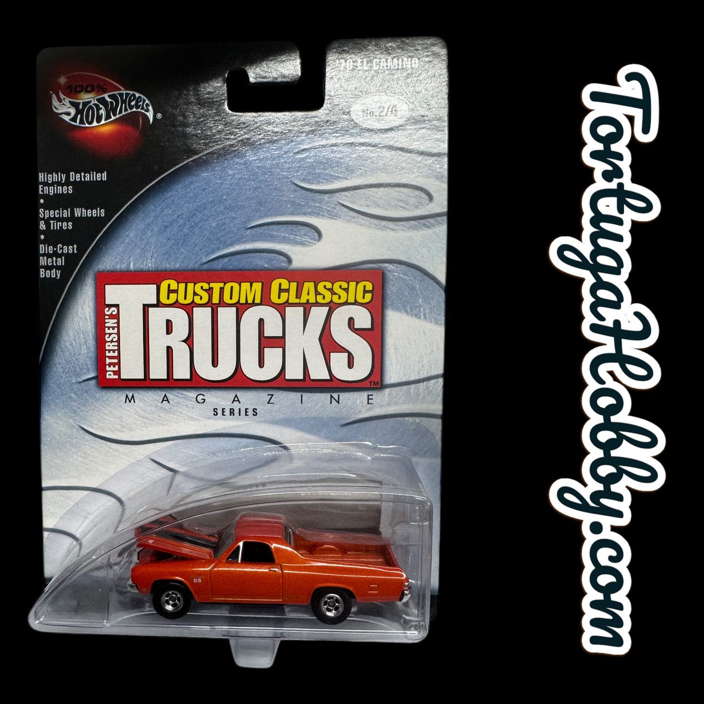 2 Hot Wheels 100% Petersen's Custom Classic Trucks '59 El Camino Real Riders