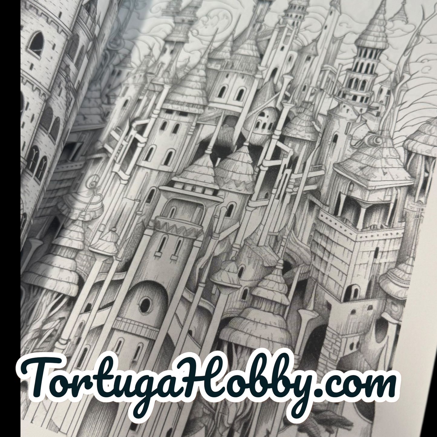 Coloring Book - Distant Fantasy Lands Coloring Book