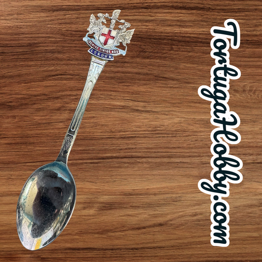 1972 - London Coat Of Arms "Domine Dirige Nos"  - Souvenir Spoon