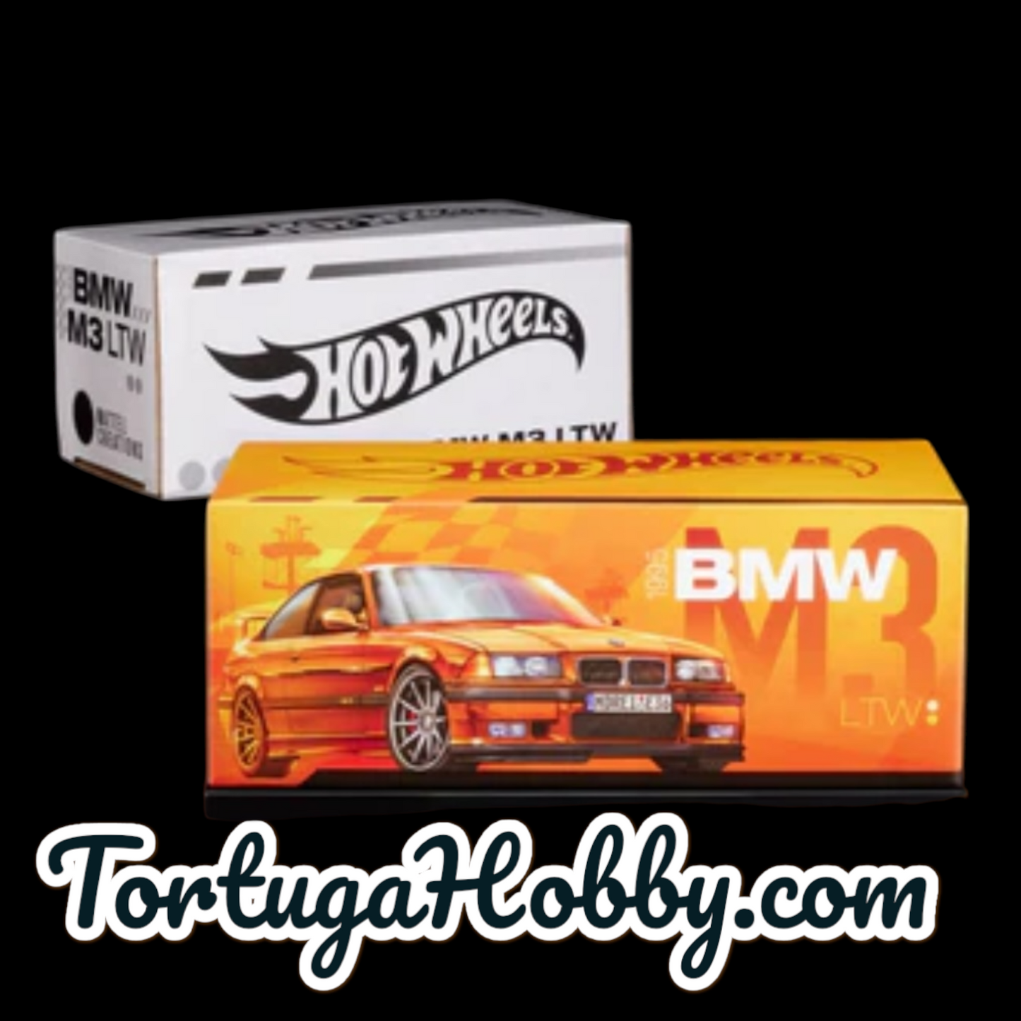 2025 - Hot Wheels - RLC 1995 BMW M3 LTW Bright Orange SPECTRA-FLAME - Redline