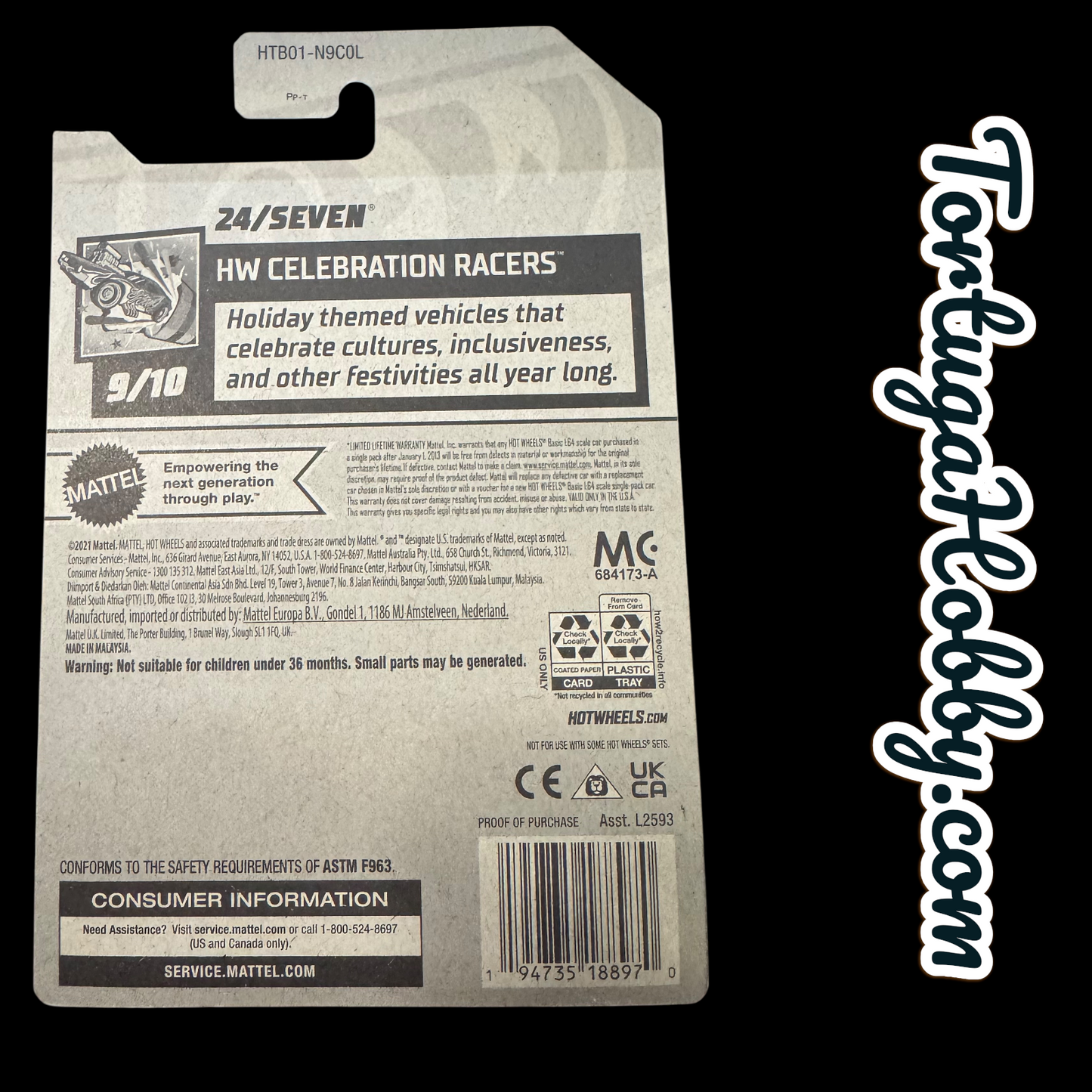 2021 - Hot Wheels - Mainline - Celebration Racers - 24/Seven